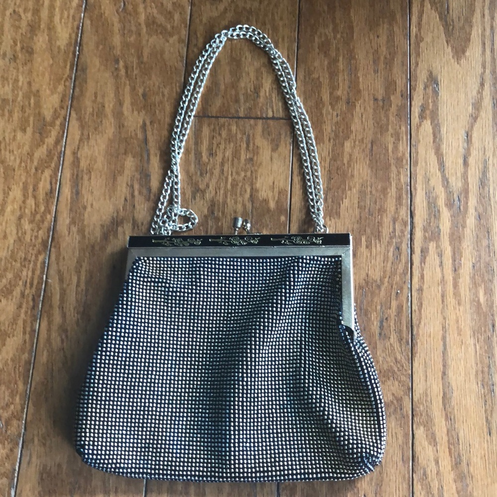 Vintage Gold and Black Purse
